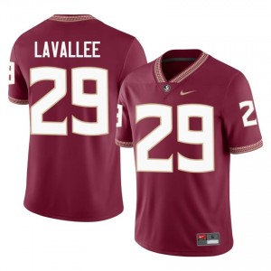 Florida State Caleb LaVallee #29 Garnet Jersey | Fresh Embroidery High School Football Men Apparel 30658476