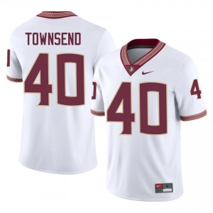FSU Noles Darin Townsend #40 White Jersey | Premium Stitched NCAA Football Men Apparel 68645695