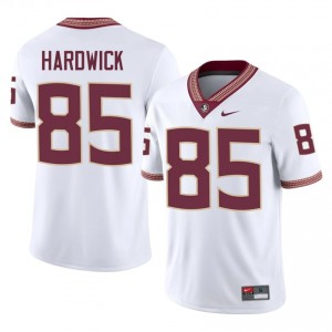 White Drew Hardwick #85 FSU Seminoles Jersey | Men Player Football Classic Stitched 41313354