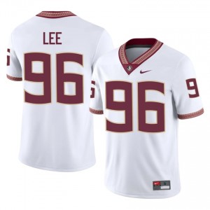 Tylon Lee #96 Florida State Seminoles Jersey | Alumni White Player Football Men Stitched 32071650