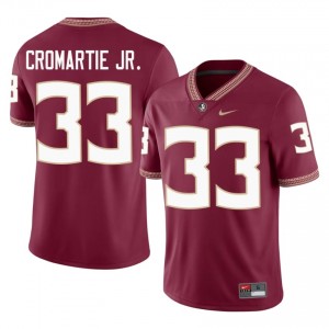 Garnet Antonio Cromartie Jr. #33 FSU Seminoles Jersey | Men College Football Pro-Grade Embroidery 24106187