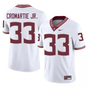 Antonio Cromartie Jr. #33 Seminoles Jersey | Genuine White NCAA Football Men Stitched 48585239