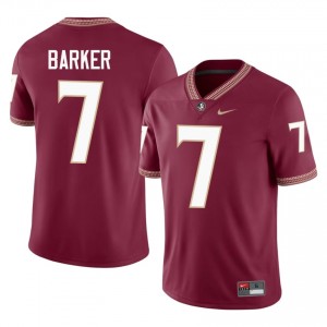 #7 Ashlynd Barker FSU Garnet Jersey | Iconic Embroidery Men College Football Gear 89522165