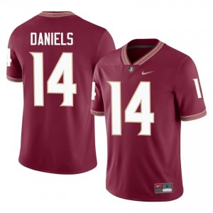 Garnet Ashton Daniels #14 FSU Seminoles Jersey | Men NCAA Football Essential Embroidery 94231554