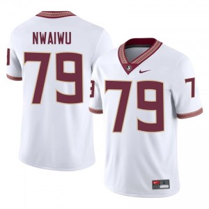 Florida State Chimdia Nwaiwu #79 White Jersey | Exclusive Stitched College Football Men Apparel 72647412