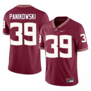 Garnet Gabe Panikowski #39 Seminoles Jersey | Men NCAA Football Essential Embroidery 92842751