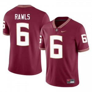 Ja'Bril Rawls #6 Florida State Seminoles Jersey | Alumni Garnet Player Football Men Embroidery 79237072