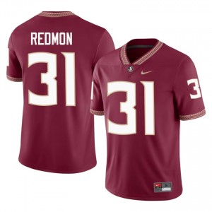 Florida State Karon Maycock #31 Garnet Jersey | Elite Embroidery Player Football Men Apparel 15122514