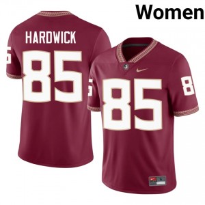FSU Noles Drew Hardwick #85 Garnet Jersey | Durable Embroidery University Football Women Apparel 59831643
