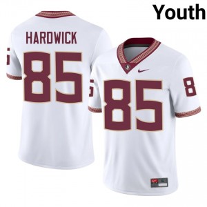 Florida State Drew Hardwick #85 White Jersey | Fresh Stitched High School Football Youth Apparel 28740986