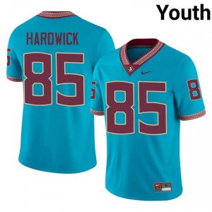 #85 Drew Hardwick FSU Turquoise Jersey | Officially Licensed Stitch Youth University Football Gear 56911303