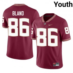Florida State Tony Bland #86 Garnet Jersey | Premium Embroidery NCAA Football Youth Apparel 70275717